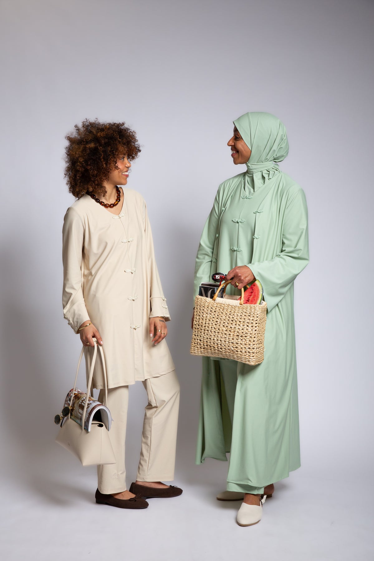 Burkini set Ocean (Burkini+Instant Hijab+Abaya).